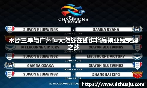 水原三星与广州恒大激战在即谁将赢得亚冠荣耀之战